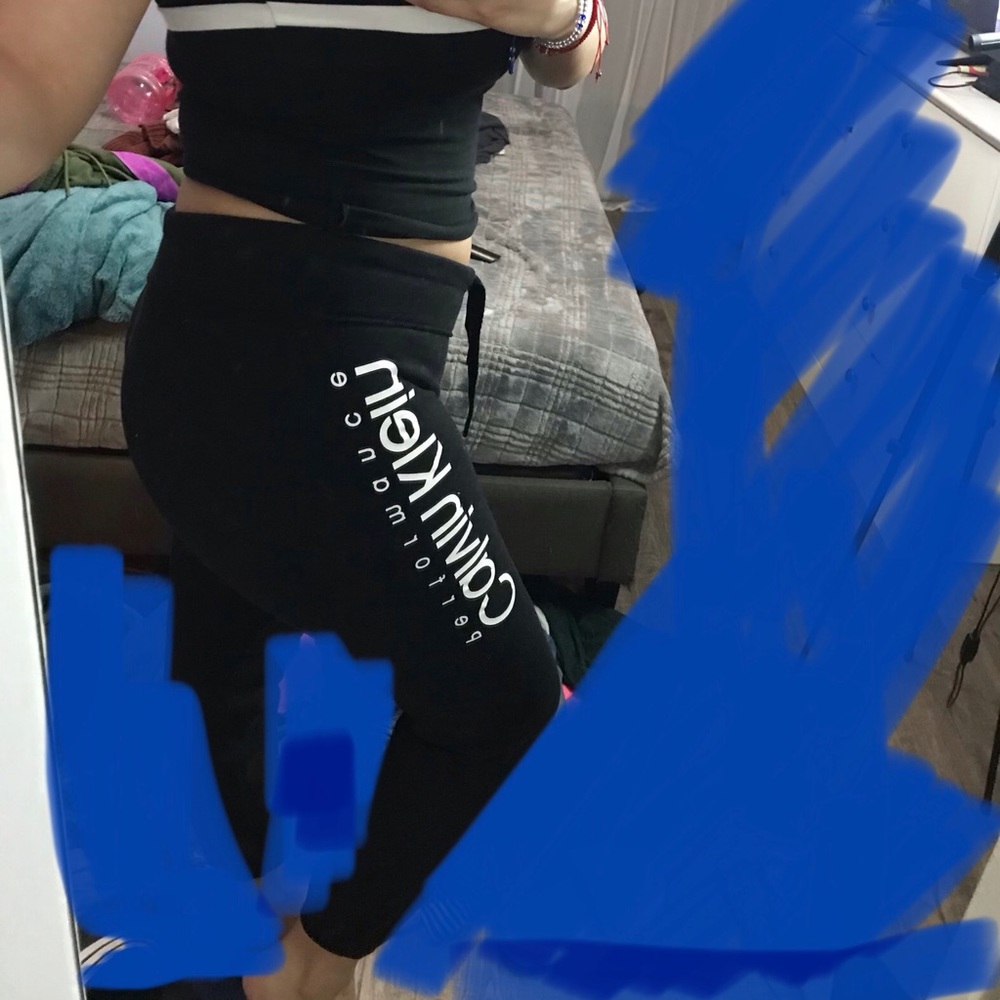 Black sweatpants